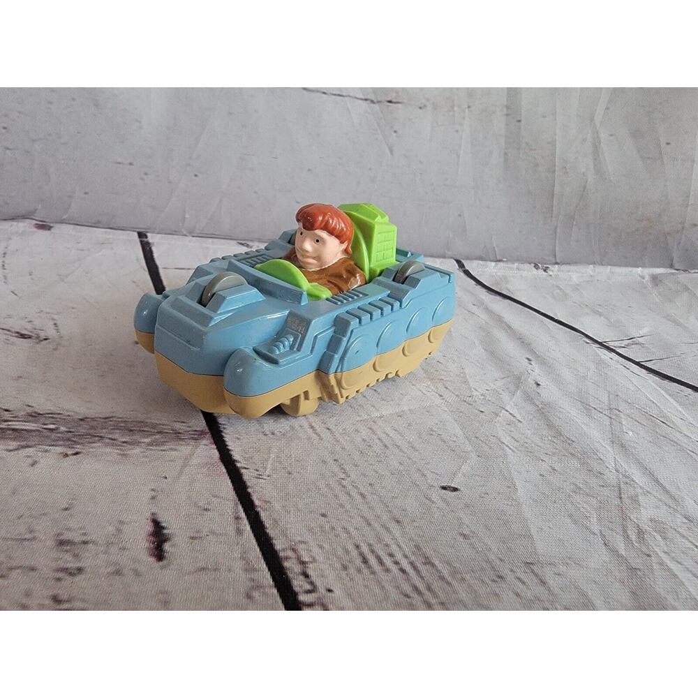 1990 Wheeler Duke Nukem 3" Burger King Action Figure Flip-Car Captain Planet